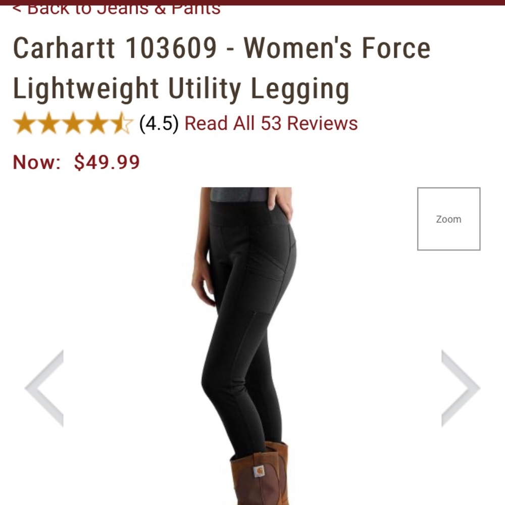 Carhartt fitted leggings